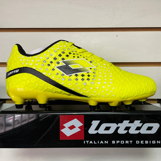 Zapato Futbol Juvenil Lotto - Zenda FG Amarillo Negro