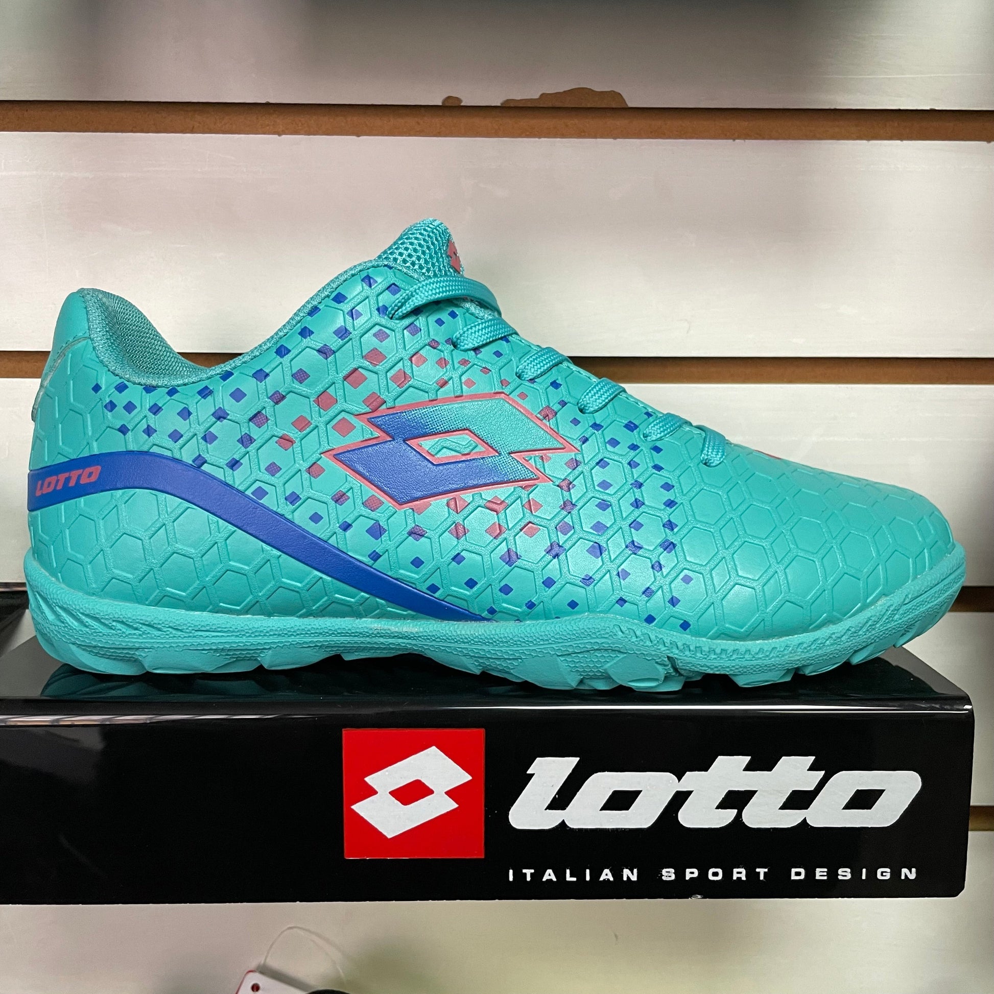 Zapato Baby Futbol Juvenil Lotto Zenda FT Calipso Azul